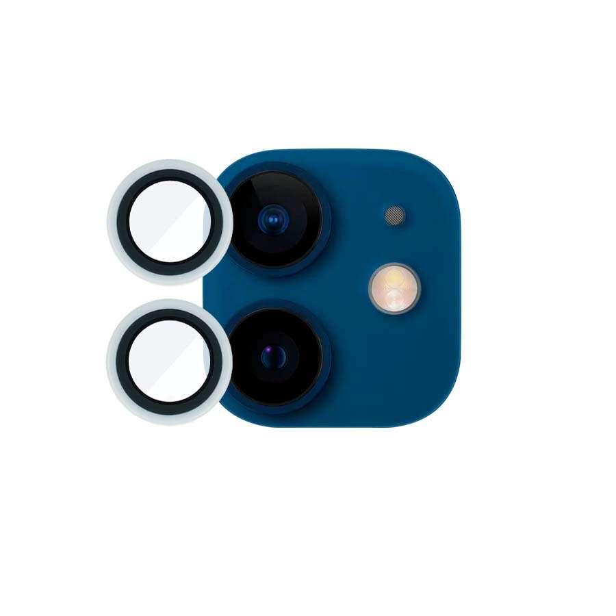 Cubre Objetivo Fluorescente para iPhone 12 Mini