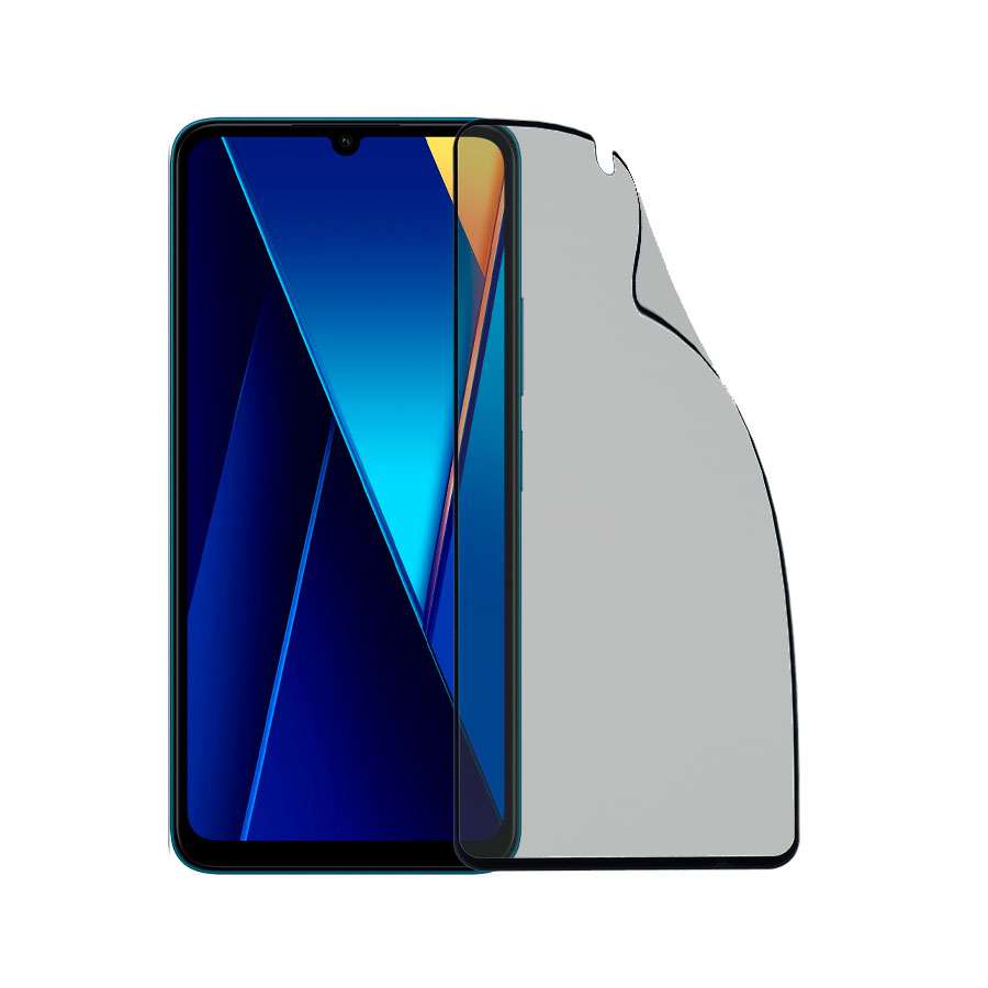 Cristal Templado Irrompible Antiespía para Xiaomi Poco C65