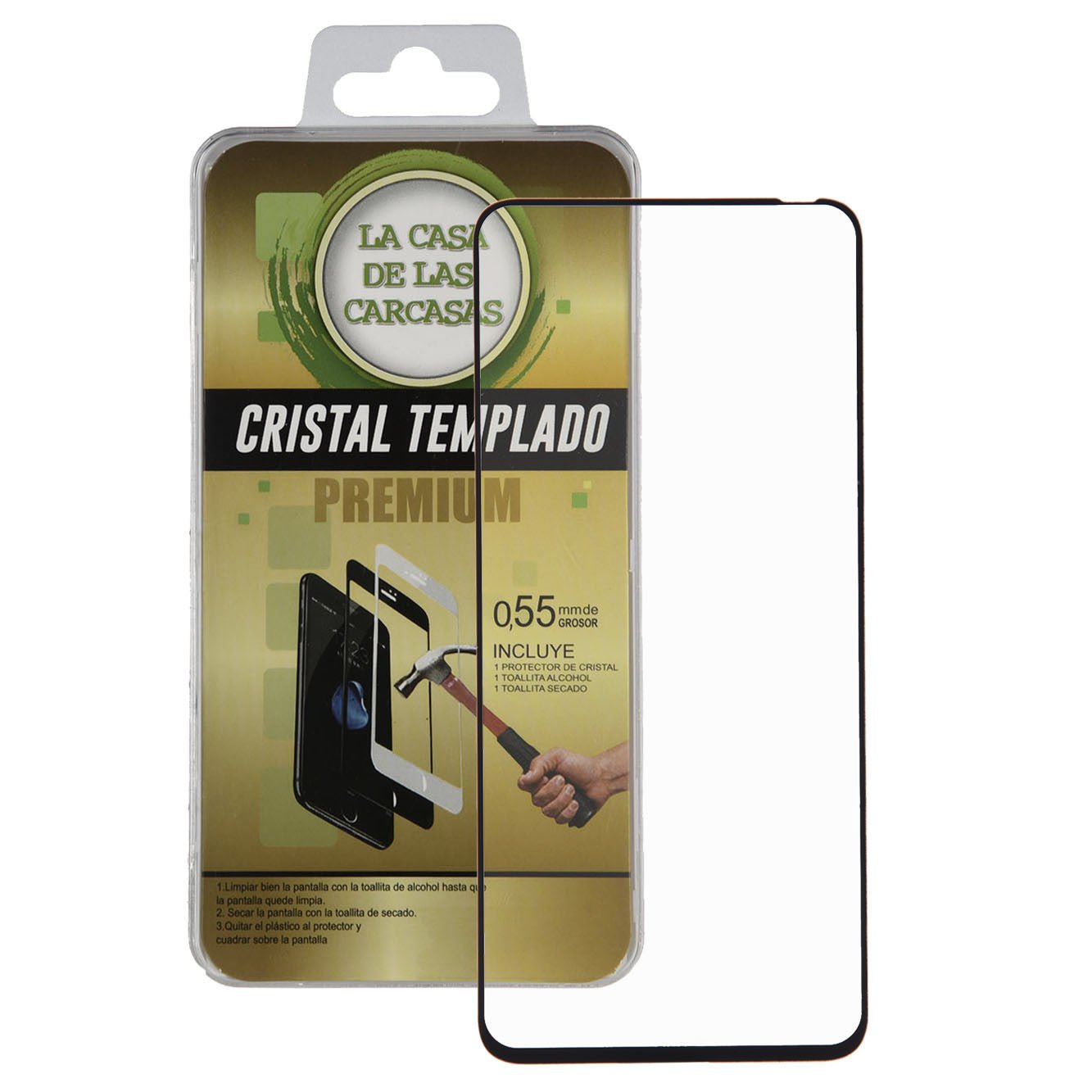 Cristal Templado Completo para Oppo A92S