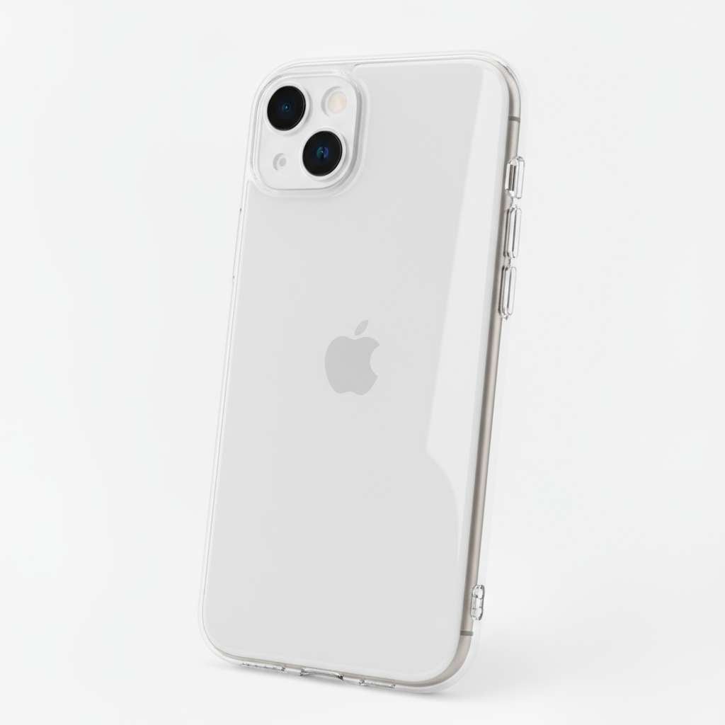 Funda Silicona Transparente para iPhone 14 Plus