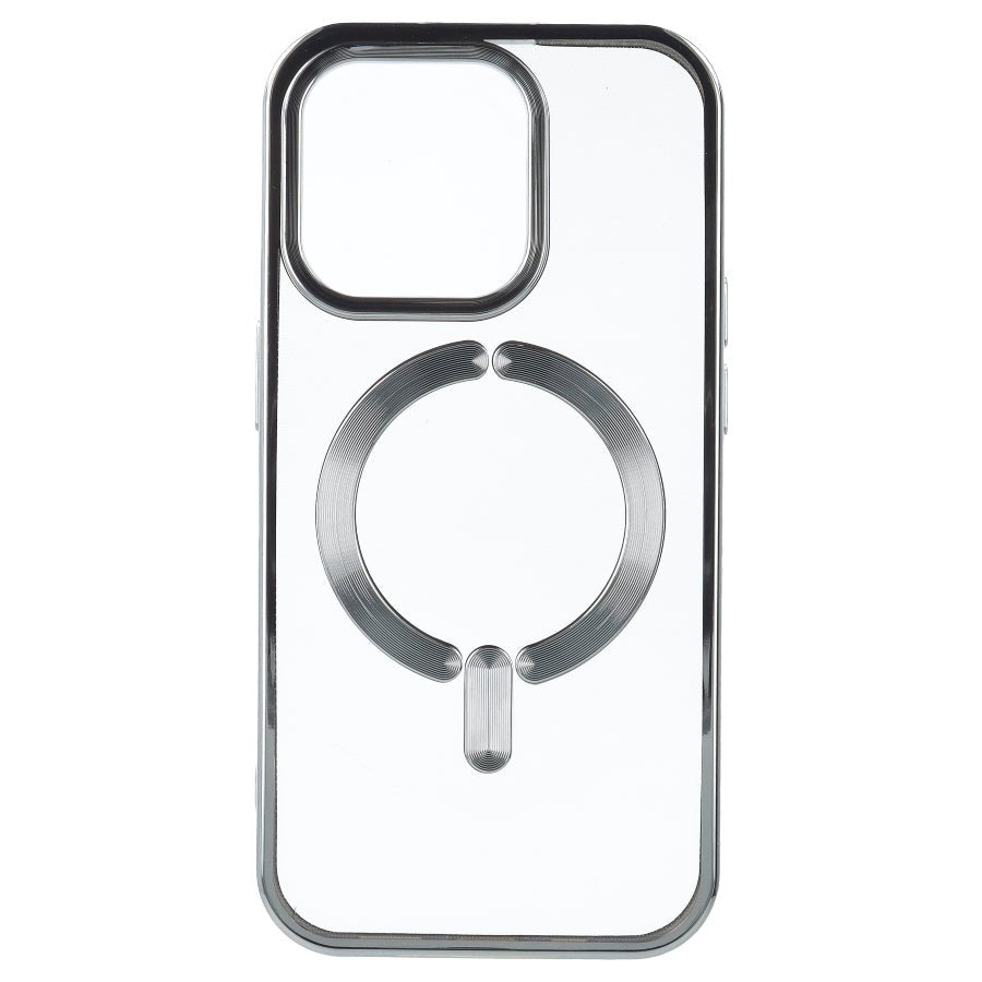 Funda Iron Logo Compatible con MagSafe para iPhone 15 Pro