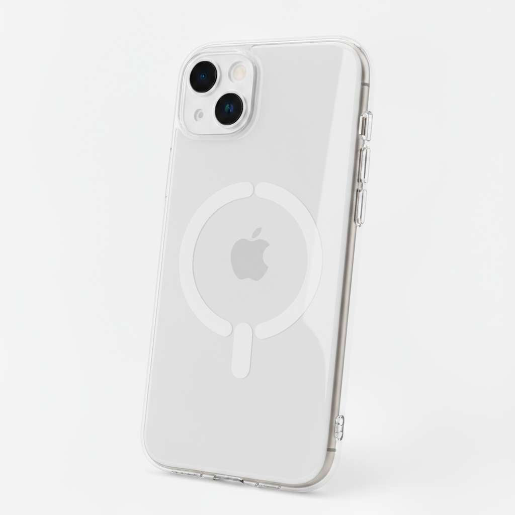 Funda Transparente Antiyellow Compatible con MagSafe para iPhone 14 Plus