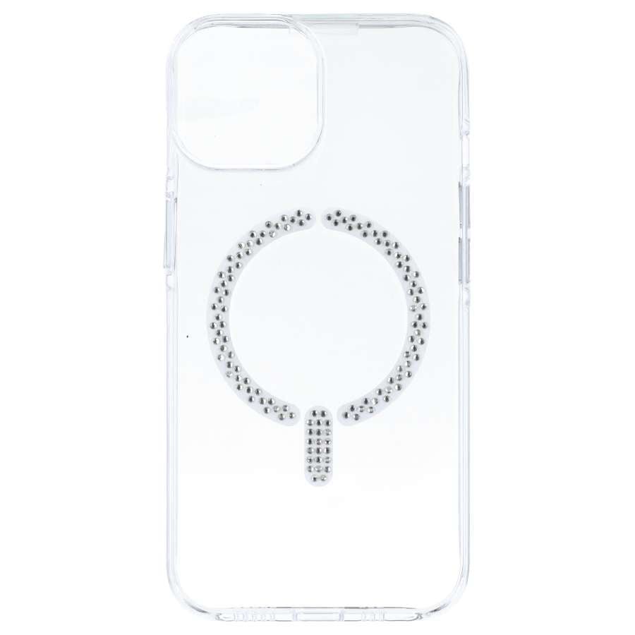 Funda Antiyellow Compatible con MagSafe con Brillantes para iPhone 13