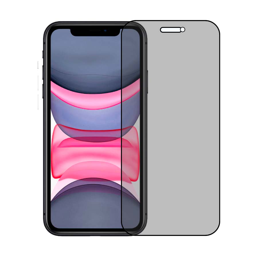 Cristal Templado Completo Antiespía para iPhone 11