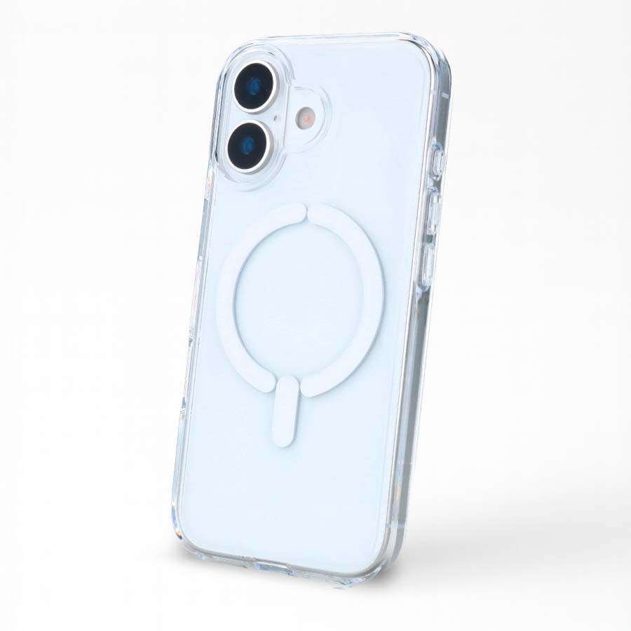 Funda Transparente Antiyellow Compatible con MagSafe para iPhone 17
