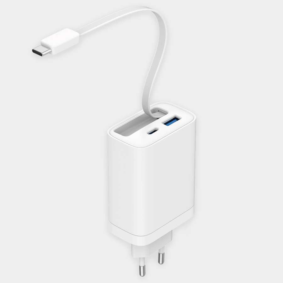 Cargador - Enchufe con Cable Incorporado - 30W