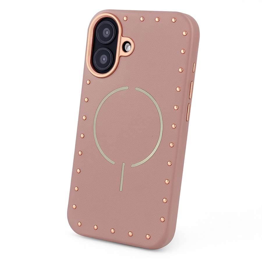 Funda Tachas Compatible con MagSafe para iPhone 16 Plus