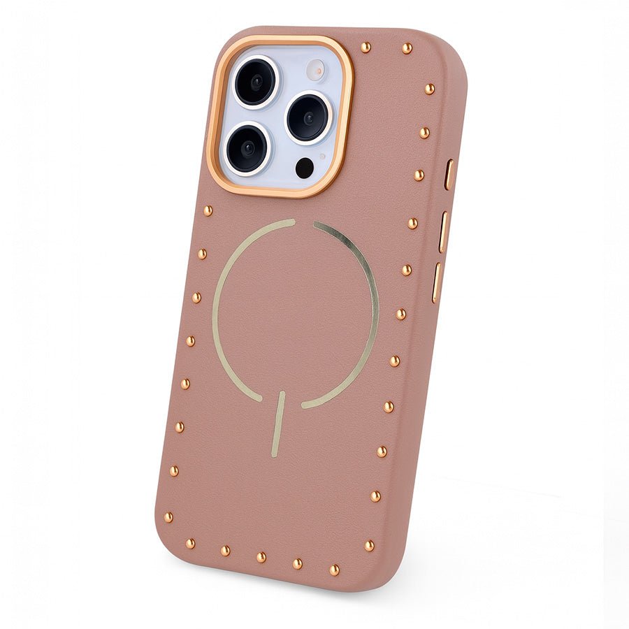 Funda Tachas Compatible con MagSafe para iPhone 12 Pro Max