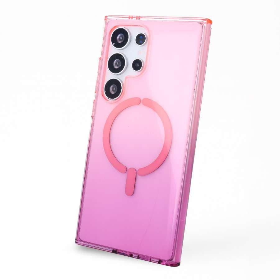 Funda Antiyellow Degradada Compatible con Magsafe para Samsung Galaxy S22 Ultra