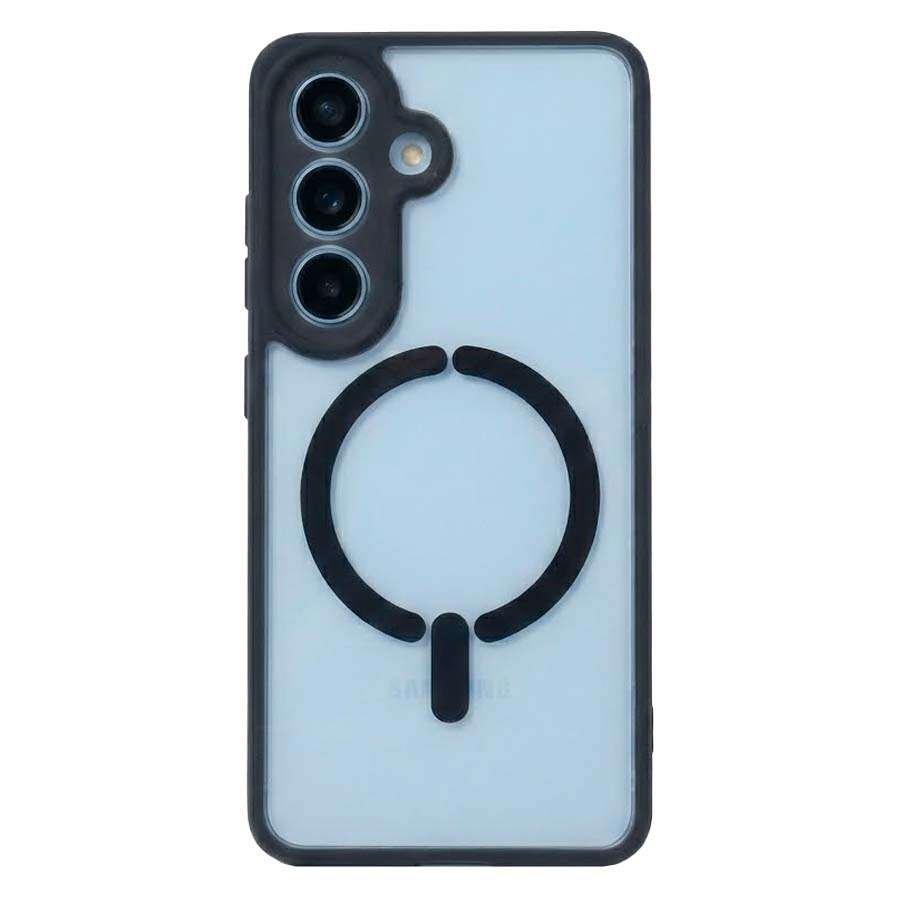 Funda Bumper Compatible con Magsafe con Cubre cámara para Samsung Galaxy S26