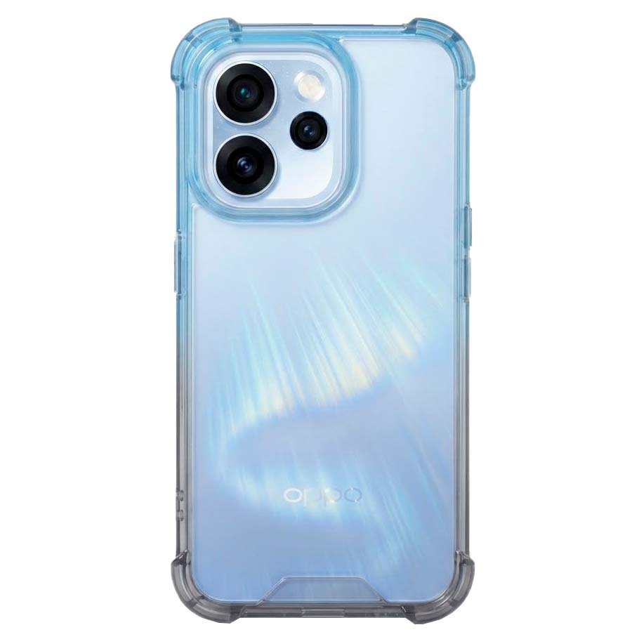 Funda Bumper Reforzada Degradada para Oppo Reno 15 Pro Max