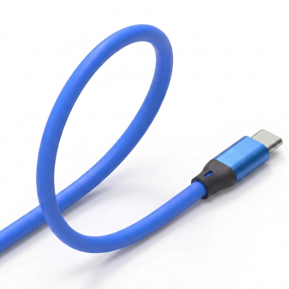 Cable Silicona - Cable Tipo C a Tipo C