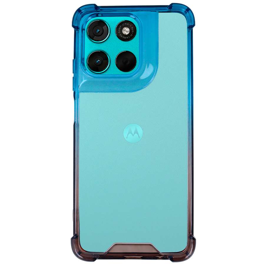 Funda Bumper Reforzada Degradada para Motorola Moto G57