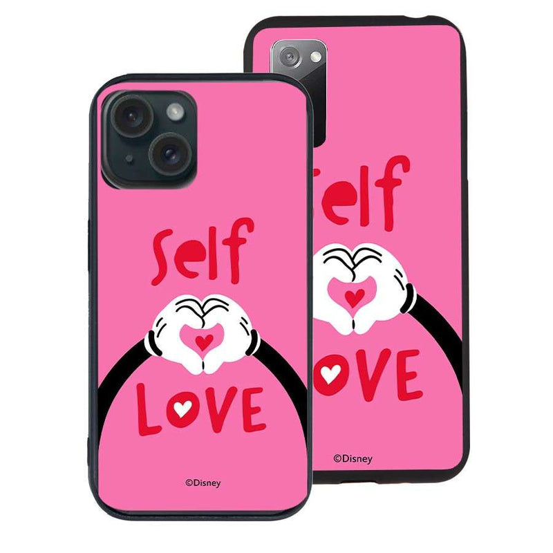 Funda oficial Disney Self Love Mickey con Mickey para móvil - Vista frontal
