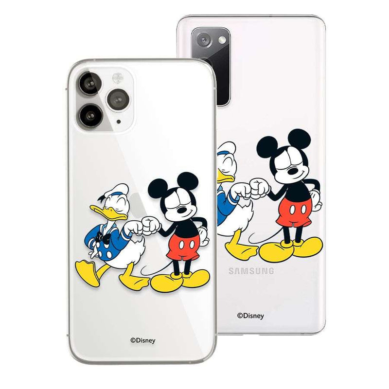 Funda oficial Disney Mickey & Donald con Mickey y Donald para móvil - Vista frontal
